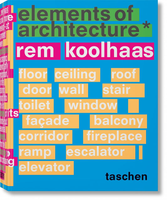 Architecture blue culture multicolor pink coffee table book
